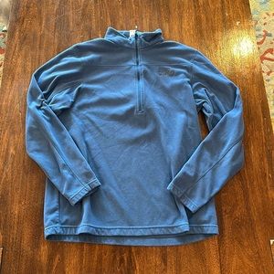 Mountain Hardwear Men’s quarter zip fleece top sweatshirt large